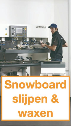 Snowboard waxen & slijpen – Pro service 35.-