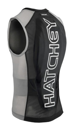Hatchey Vest Gra5 Air Fit Black/Grey | Rugbeschermer ski & snowboard